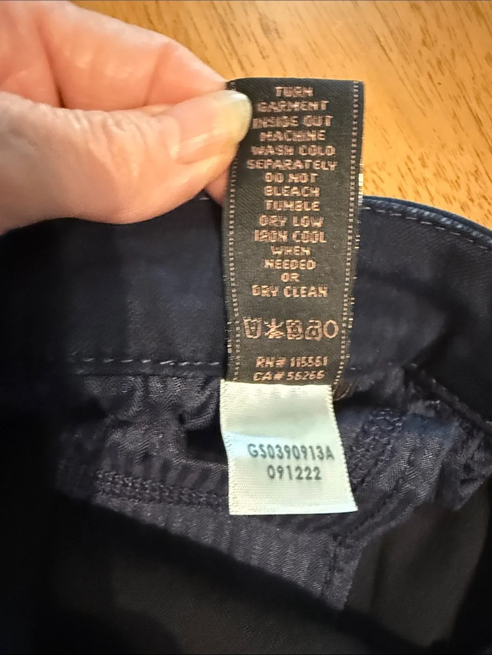 Classic Dark Navy Wide-Leg Jeans — Flare Women's Fit